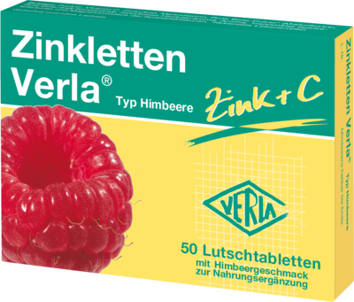 ZINKLETTEN Verla Himbeere Lutschtabletten